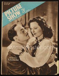 4e195 PICTURE SHOW English magazine May 6, 1944 William Powell & Hedy Lamarr in The Heavenly Body!