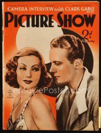 4e183 PICTURE SHOW English magazine May 8, 1937 Ann Sothern, Gene Raymond, Rembrandt & more!