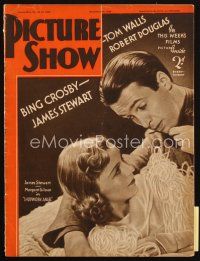 4e190 PICTURE SHOW English magazine Nov 12, 1938 James Stewart & Margaret Sullavan, Shopworn Angel