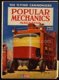 4e242 POPULAR MECHANICS magazine March 1944 The Flying Cannoneers, cool articles!