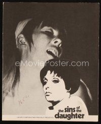4e555 LIKE MOTHER LIKE DAUGHTER pressbook R71 The Sins of the Daughter, sexy melodrama!
