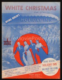 4e313 HOLIDAY INN sheet music '42 Irving Berlin's classic before it was in White Christmas!