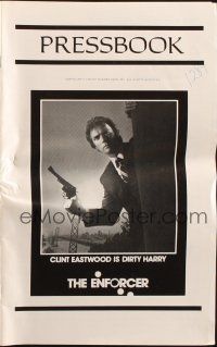 4e500 ENFORCER pressbook '76 classic images of Clint Eastwood as Dirty Harry!