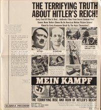 4e569 MEIN KAMPF pressbook '61 terrifying rise and ruin of Hitler's Reich from secret German files!