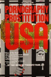 4e602 PROSTITUTION PORNOGRAPHY USA pressbook '71 oft times brutal but poignantly frank!