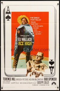 4c013 ACE HIGH int'l 1sh '69 i Quattro dell'Ave Maria, Eli Wallach, Terence Hill, spaghetti western