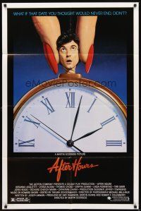4c019 AFTER HOURS style B 1sh '85 Martin Scorsese, Rosanna Arquette, great art by Mattelson!