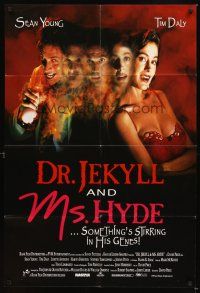 4c255 DR JEKYLL & MS HYDE English 1sh '95 Sean Young & Tim Daly in wacky horror spoof!