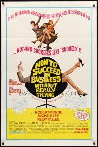 4c453 HOW TO SUCCEED IN BUSINESS WITHOUT REALLY TRYING 1sh '67 see this picture before your boss!