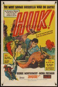 4c454 HUK 1sh '56 earth-quaking terror of the killer-horde of the Philippines!