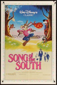 4c816 SONG OF THE SOUTH 1sh R86 Walt Disney, Uncle Remus, Br'er Rabbit & Br'er Bear!