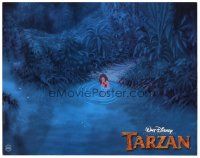 4d890 TARZAN French LC '99 cool Walt Disney jungle cartoon, from Edgar Rice Burroughs story!