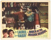 4d235 BABES IN TOYLAND LC R50 Laurel & Hardy in toy store, March of the Wooden Soldiers!