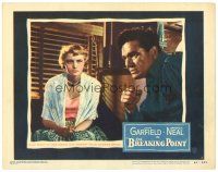 4d279 BREAKING POINT LC #4 '50 John Garfield & Patricia Neal, from Ernest Hemingway's story!