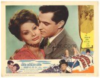 4d280 BREATH OF SCANDAL LC #2 '60 romantic close up of sexiest Sophia Loren & John Gavin!