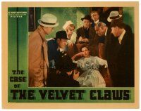 4d300 CASE OF THE VELVET CLAWS LC '36 first Perry Mason, Dick Purcell & Olin Howland with Wini Shaw!