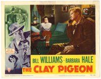 4d316 CLAY PIGEON LC #8 '49 Bill Williams on phone, Barbara Hale bound & gagged on bed!