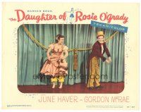 4d343 DAUGHTER OF ROSIE O'GRADY LC #2 '50 June Haver dancing on stage with guy in top hat!
