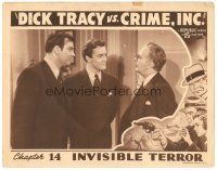 4d361 DICK TRACY VS. CRIME INC. chapter 14 LC '41 c/u of Ralph Byrd between Ralph Morgan & man!