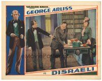 4d364 DISRAELI LC '29 George Arliss as the famous English Prime Minister!