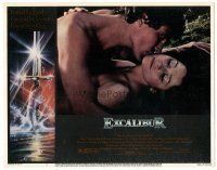 4d385 EXCALIBUR LC #7 '81 John Boorman, romantic close up of Nicholas Clay & Cherie Lunghi!