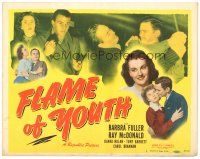 4d046 FLAME OF YOUTH TC '49 Barbara Fuller, Ray McDonald, juvenile delinquents!