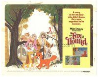 4d051 FOX & THE HOUND TC '81 two friends who didn't know they were supposed to be enemies!