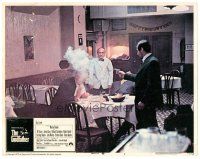 4d447 GODFATHER LC #1 '72 Al Pacino shoots Sterling Hayden & Al Lettieri in restaurant!