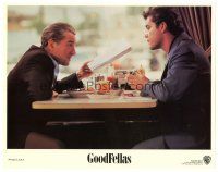 4d450 GOODFELLAS LC '90 c/u of Robert De Niro & Ray Liotta in Martin Scorsese mob classic!