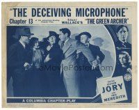 4d455 GREEN ARCHER chapter 13 LC '40 Edgar Wallace serial, bad guys catch Victor Jory & Meredith!