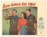 4d478 HENRY ALDRICH BOY SCOUT LC #6 '44 Olive Blakeney between Jimmy Lydon & Charles Smith!