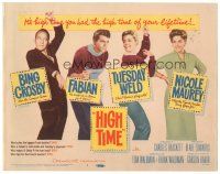 4d072 HIGH TIME TC '60 Blake Edwards directed, Bing Crosby, Fabian, sexy young Tuesday Weld!