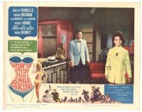 4d503 HOW TO STUFF A WILD BIKINI LC #8 '65 Dwayne Hickman watches Annette Funicello across room!