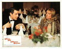 4d505 HUSBANDS LC #2 '70 close up of John Cassavetes in tuxedo with woman at fancy dinner!