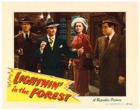 4d580 LIGHTNIN' IN THE FOREST LC #3 '48 Lorna Gray, Donald Barry & Warren Douglas!
