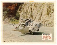 4d590 LOVE BUG LC '69 Disney, Dean Jones tries to save Buddy Hackett from falling out of Herbie!