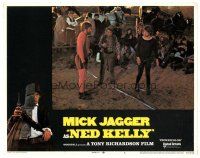 4d661 NED KELLY LC #5 '70 Mick Jagger as legendary Australian bandit, Tony Richardson