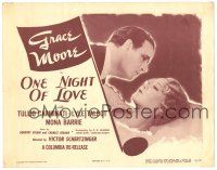 4d110 ONE NIGHT OF LOVE TC R49 romantic close up of opera singers Grace Moore & Tullio Carminati!