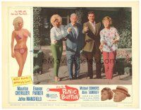 4d689 PANIC BUTTON LC #4 '64 Maurice Chevalier, sexy Jayne Mansfield, Eleanor Parker & Connors!