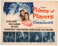 4d123 PRINCE OF PLAYERS TC '55 Richard Burton as Edwin Booth, perhaps greatest stage actor ever!