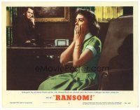 4d734 RANSOM LC #5 '56 Glenn Ford & Donna Reed are shocked to find their son was kidnapped!