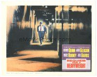 4d746 REQUIEM FOR A HEAVYWEIGHT LC '62 great image of Jackie Gleason running down corridor!