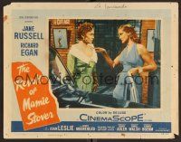 4d748 REVOLT OF MAMIE STOVER LC #4 '56 sexy Jane Russell points her finger at Agnes Moorehead!