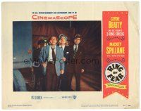 4d756 RING OF FEAR LC #8 '54 Mickey Spillane, Pat O'Brien, Clyde Beatty's gigantic 3-ring circus!