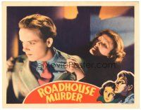 4d764 ROADHOUSE MURDER LC '32 close up of Dorothy Jordan trying to pull Eric Linden back!