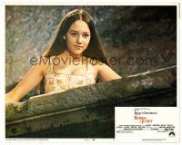 4d769 ROMEO & JULIET LC #5 '68 Zeffirelli's version of Shakespeare's play, c/u of Olivia Hussey!
