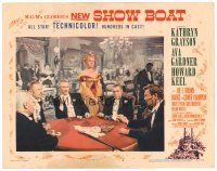 4d815 SHOW BOAT LC #2 '51 great close up of Howard Keel & men gambling at poker table!