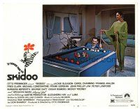 4d822 SKIDOO LC #8 '69 Otto Preminger, Groucho Marx & sexy Donyale Luna playing bumper pool!