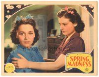 4d852 SPRING MADNESS LC '38 Ruth Hussey tells worried Maureen O'Sullivan he's just another man!