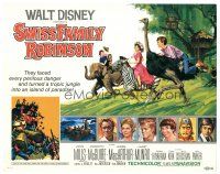 4d145 SWISS FAMILY ROBINSON TC R68 John Mills, Walt Disney family fantasy classic!